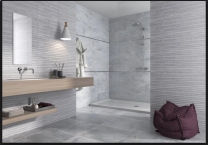 CTD Gemini Tiles Keraben Nature Concept Grey Wall Tiles 690x240 at Tiledealer