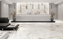 Halcon Calacatta Gold Marble Polished 600x600 Tile