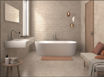 Aleuia Ceramicas Melrose Himalaya Beige Wall and Floor Tiles 450x450