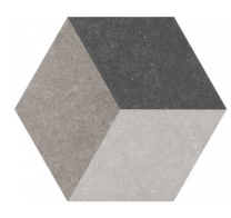 Traffic 3D Hexagonal 25cm Tiles 