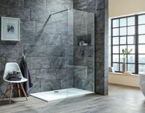 Scudo Bathrooms i8 Wetroom Panel 1100mm Single Wetroom Panel