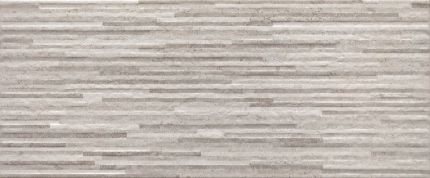 Continental Tiles Provence Grey Relieve Silica Wall Tiles - 300x600mm