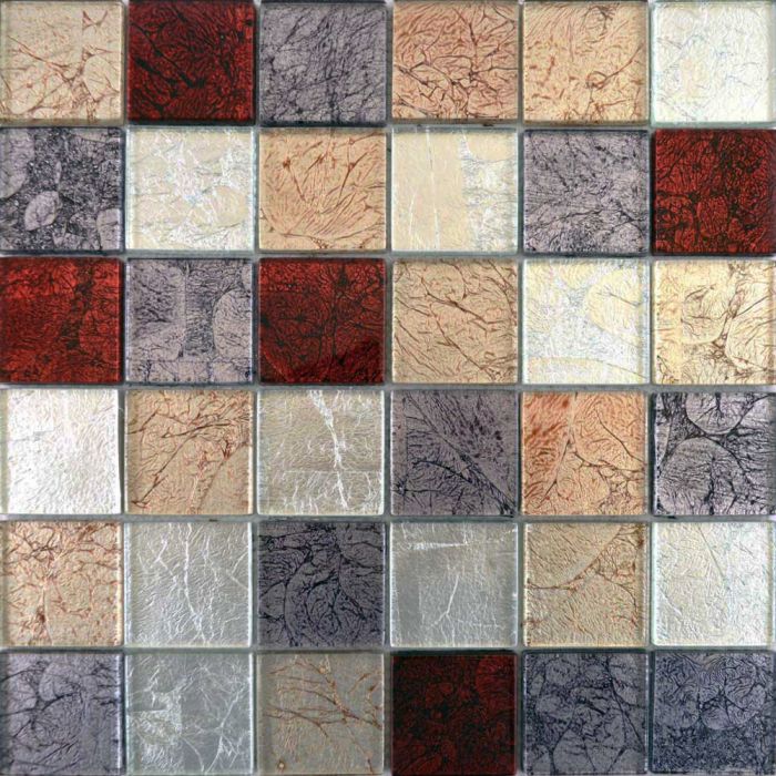 Hong Kong Tiles Autumn Mix Square Mosaic Tiles 302x297mm