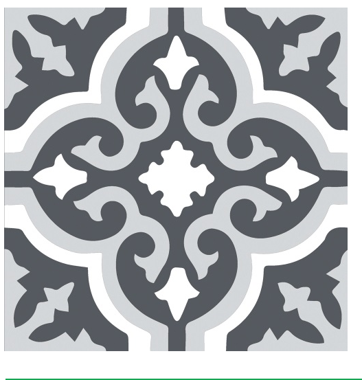 Halcon Tiles Preston Grey Wall and Floor Feature Tiles 45x45