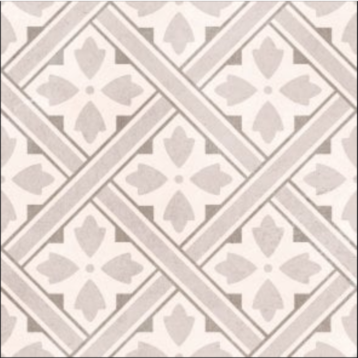 Impex DMJ Durham Beige Porcelain Patterned Wall and Floor Tiles 33x33 Mr Jones 
