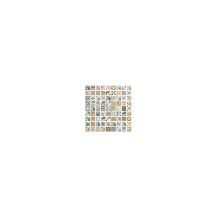 Provence Multicolour Mosaic Tile - 300x300mm