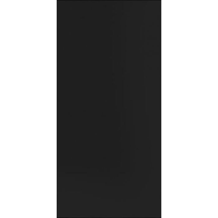 Studio Conran Plain Black Satin Tile - 248x498mm