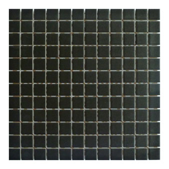 Gemini Vitra Step Black Mosaic Tile - 300x300mm