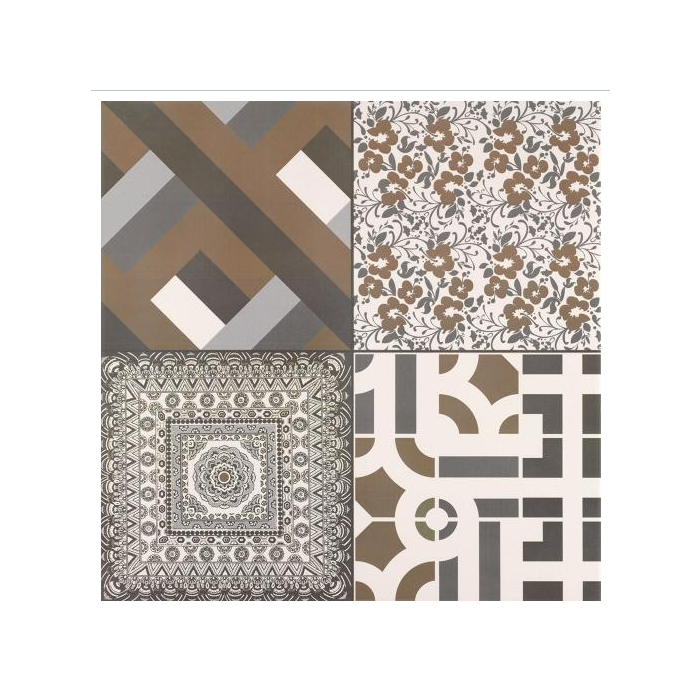 Azulejo Monotone Pattern Tile - 442x442mm