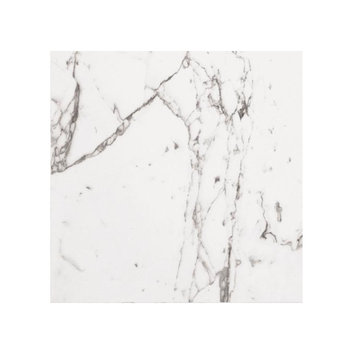 Arabescato Veined White Marble Effect Matt Tiles - 750x750mm