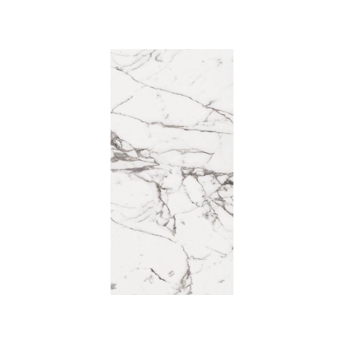 Arabescato Veined White Marble Effect Matt Tiles - 375x750mm
