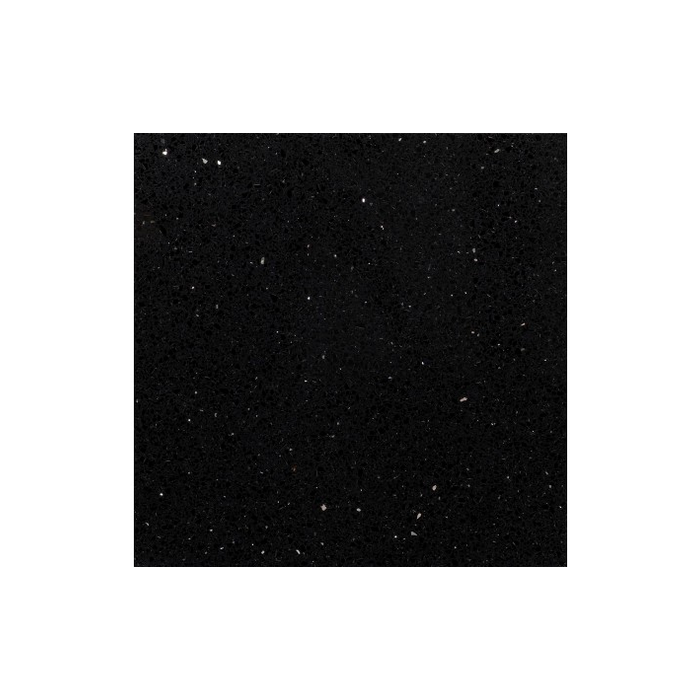 Starlight Black Polished Quartz Tile - 300x300mm