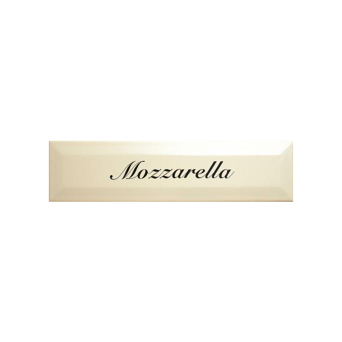 Bissel Marfil Mozzarella Cheese Word Tiles - 300x75mm