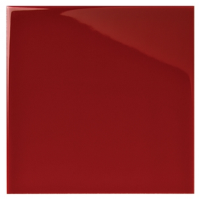 Gemini Reflections Red Tile - 150x150mm