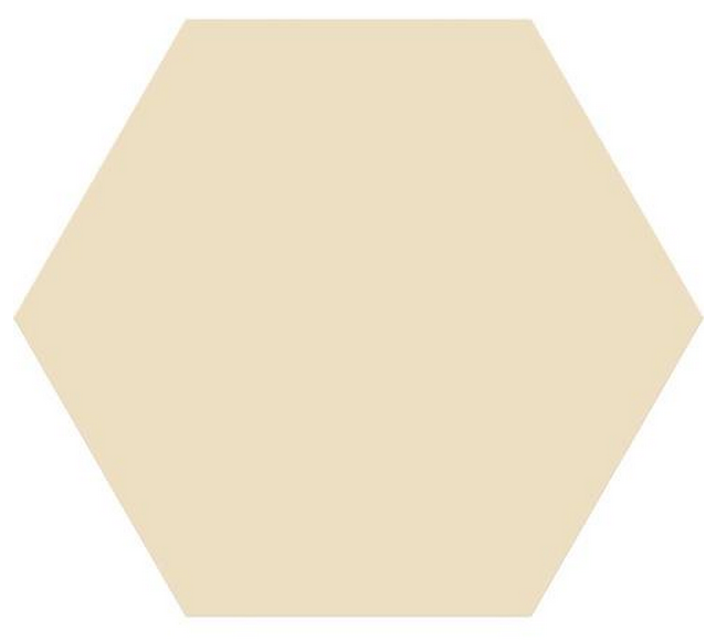 Opal Crema Hexagon Tiles - 330x285mm