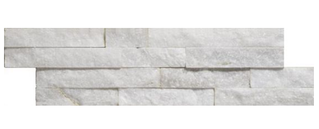 Verona Carrara Split Face Slate Cladding 100x360mm