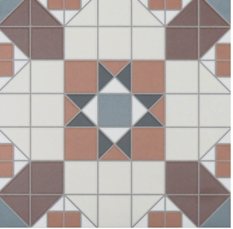 Victorian Heritage Blakeney White Tile - 316x316x9mm