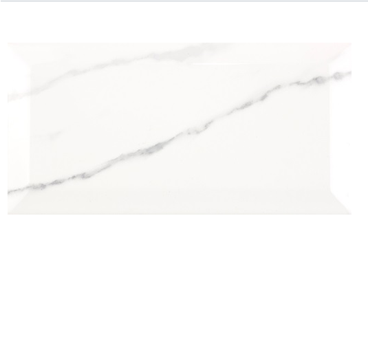 Apennine Tiles Marble  Bevelled Tiles 20x10cm