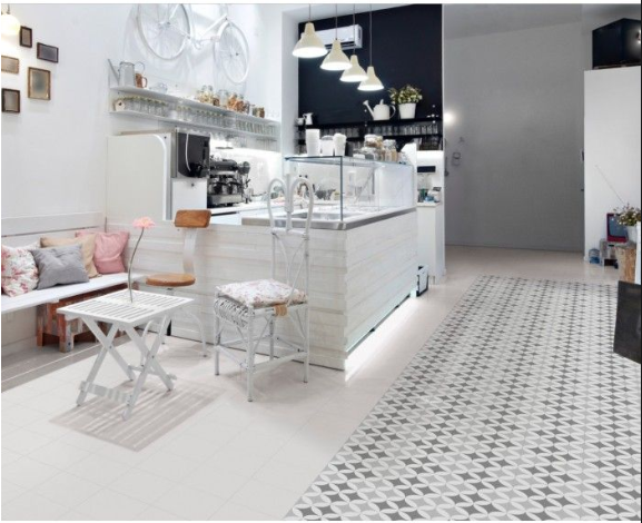 Keros Ceramica Barcelona Triumph Pattern 25x25cm Tiles 