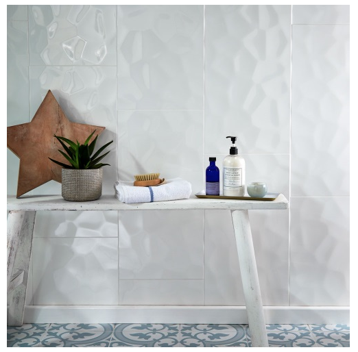 Concept 60x30 Tiles White Gloss Décor Tiles