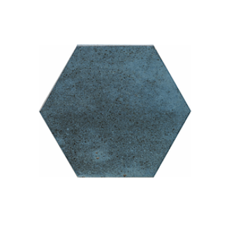 Bali Blue Hexagon Glazed Ceramic Tiles 75x300mm 