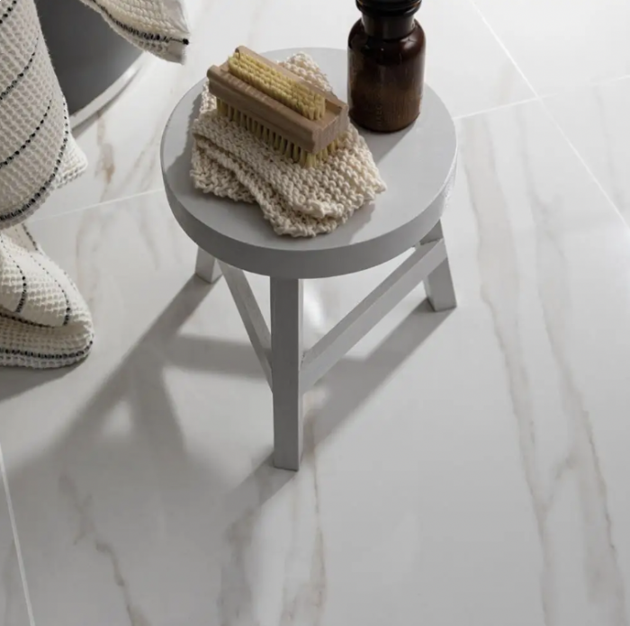 CTD Gemini Marmori Calacatta White polished  Tile - 1200x600mm