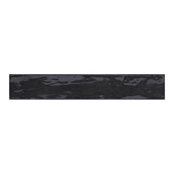 Gemini Rustic Country Anthracite Bumpy Gloss Tile - 400x65mm
