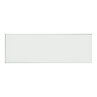 Gemini Vitra Step White Glossy Tile - 300x100mm
