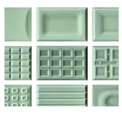 Cento per cento SF gloss mint green wall tiles