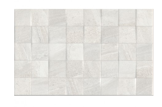 Fiji Decor Ceramic 25x40 Wall Tile White 