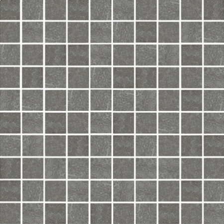 Pietra Pienza Dark Grey Mosaic Tile - 30x30mm 