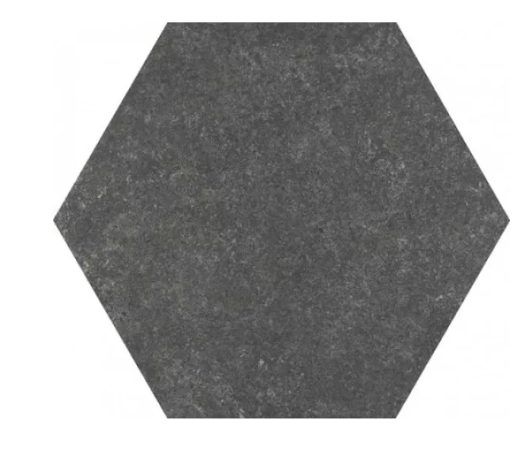 Traffic Dark Hexagonal 25cm Tiles 