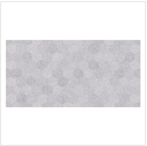 Gemini Buxy Gris Hexagon Tile - 600x300mm 