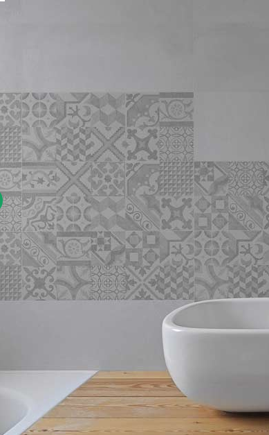 Land Gris Hidra Decor Glazed Ceramic 20x50cm Tiles