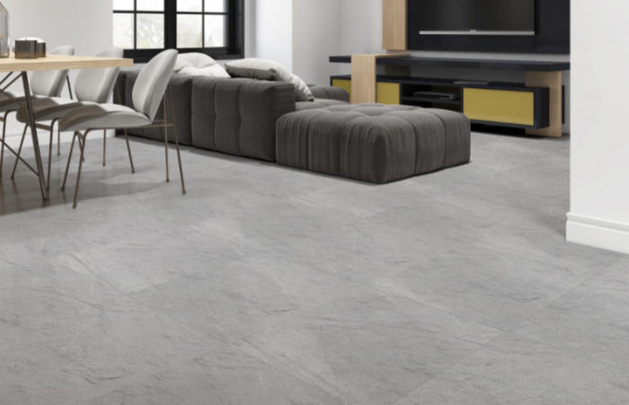Halcon Flint Grey 600x600 Matt Tiles