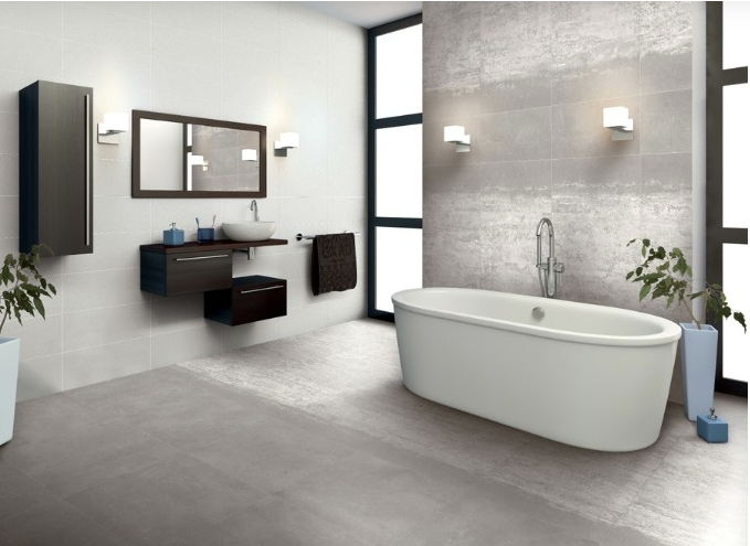 Galileo Stoneway Line Grey 600x300 Porcelain Wall and Floor Tiles