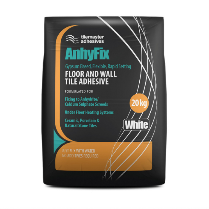 Tilemaster Adhesives Anhyfix White 20kg 50 Bags Pallet Offer