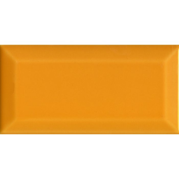 Wapping 200x100mm Gloss Orange Wall Tile