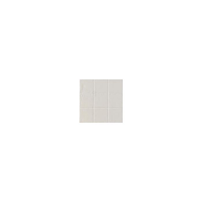 Asilah White Mosaic Effect Tile - 316x316mm